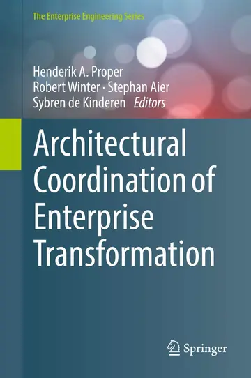 Cover of Architectural Coordination of Enterprise Transformation