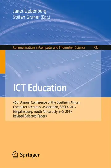 Cover of ICT Education