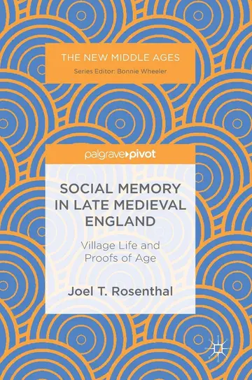 Cover of Social Memory in Late Medieval England