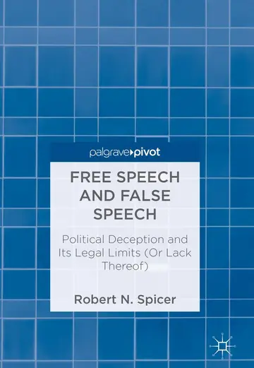 Cover of Free Speech and False Speech
