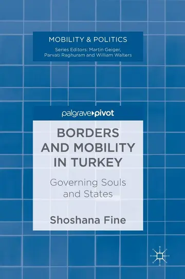 Cover of Borders and Mobility in Turkey