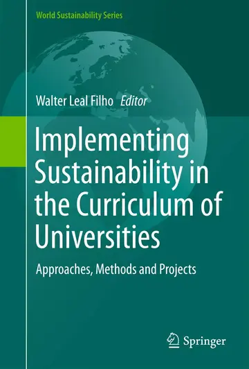 Cover of Implementing Sustainability in the Curriculum of Universities