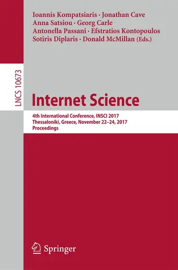 Cover of Internet Science