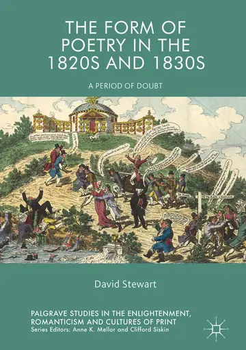 Cover of The Form of Poetry in the 1820s and 1830s