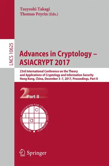 Cover of Advances in Cryptology – ASIACRYPT 2017