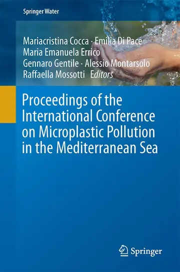 Cover of Proceedings of the International Conference on Microplastic Pollution in the Mediterranean Sea