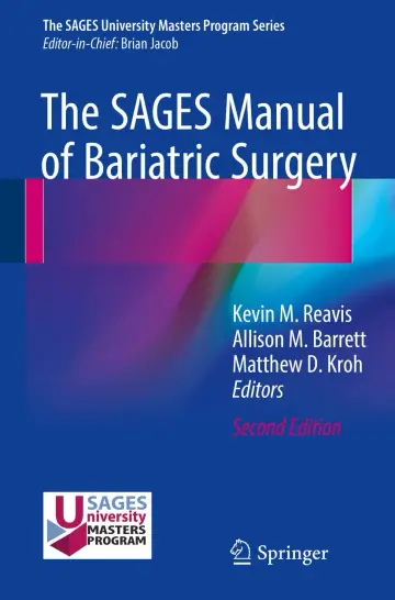 Cover of The Sages Manual of Bariatric Surgery