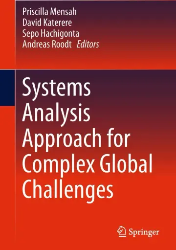Cover of Systems Analysis Approach for Complex Global Challenges