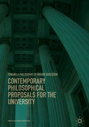 Cover of Contemporary Philosophical Proposals for the University
