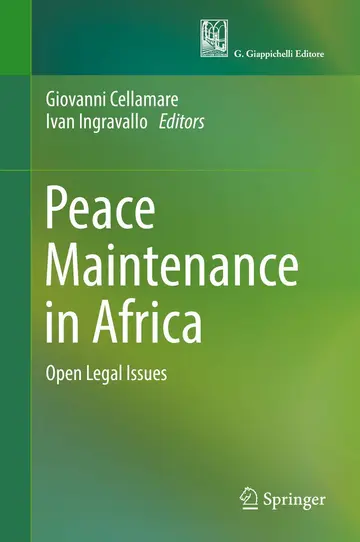 Cover of Peace Maintenance in Africa