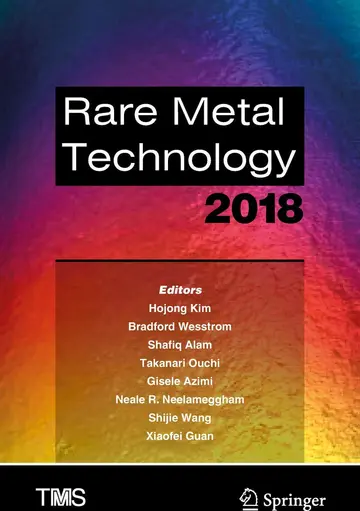 Cover of Rare Metal Technology 2018