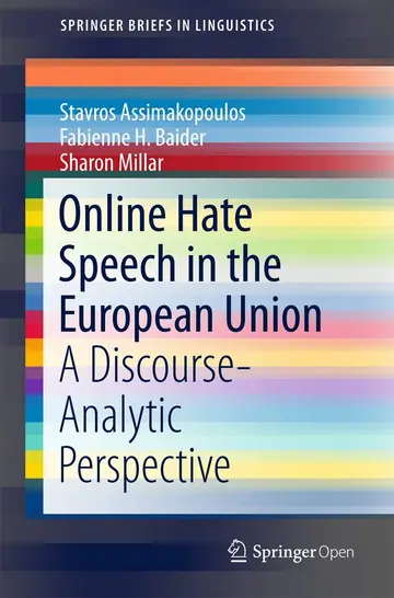 Cover of Online Hate Speech in the European Union