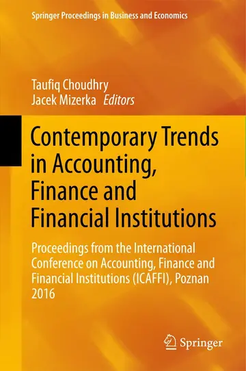 Cover of Contemporary Trends in Accounting, Finance and Financial Institutions