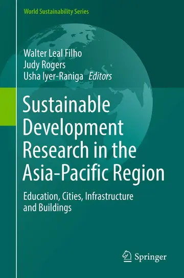 Cover of Sustainable Development Research in the Asia-Pacific Region