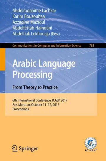 Cover of Arabic Language Processing