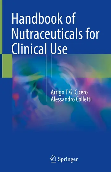 Cover of Handbook of Nutraceuticals for Clinical Use