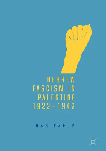 Cover of Hebrew Fascism in Palestine, 1922–1942