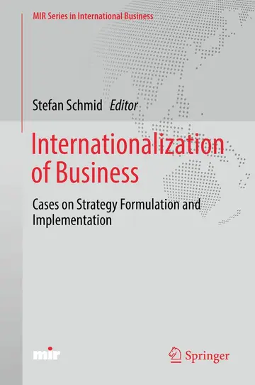 Cover of Internationalization of Business
