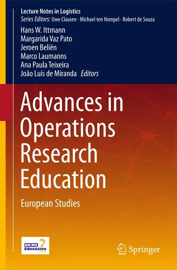 Cover of Advances in Operations Research Education