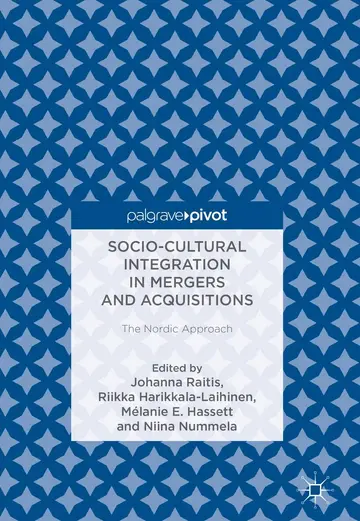 Cover of Socio-Cultural Integration in Mergers and Acquisitions