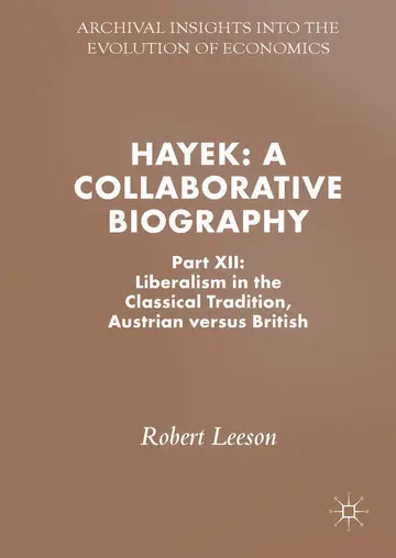 Cover of Hayek