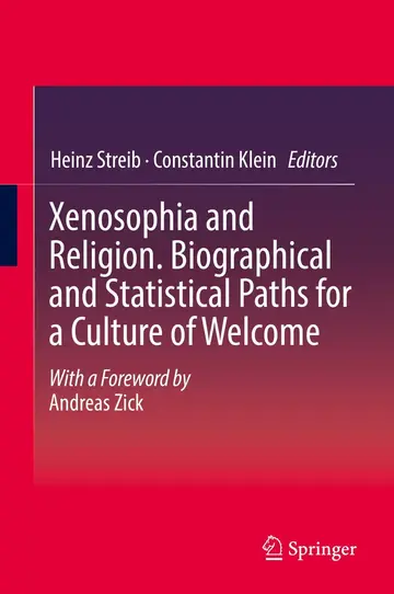 Cover of Xenosophia and Religion. Biographical and Statistical Paths for a Culture of Welcome