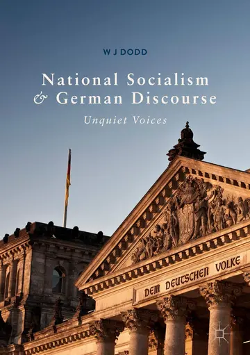 Cover of National Socialism and German Discourse