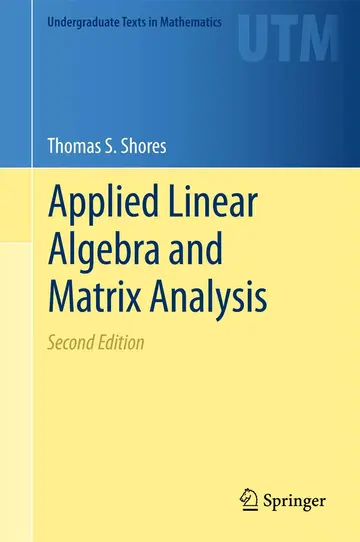 Cover of Applied Linear Algebra and Matrix Analysis 2ed (hb 2018)