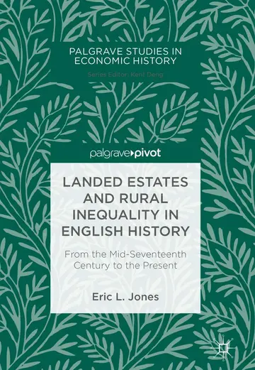 Cover of Landed Estates and Rural Inequality in English History