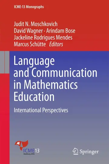 Cover of Language and Communication in Mathematics Education