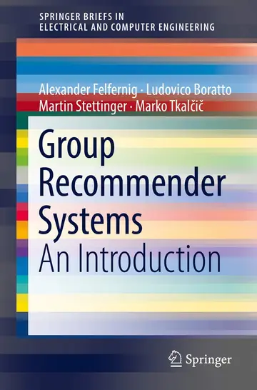 Cover of Group Recommender Systems