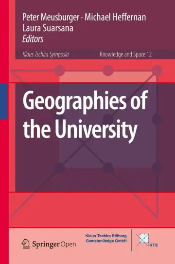 Cover of Geographies of the University