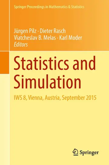 Cover of Statistics and Simulation