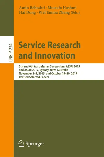Cover of Service Research and Innovation