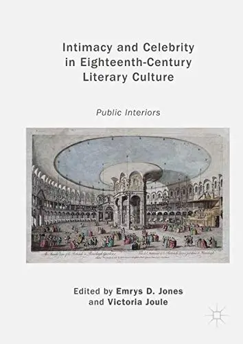 Cover of Intimacy and Celebrity in Eighteenth-Century Literary Culture