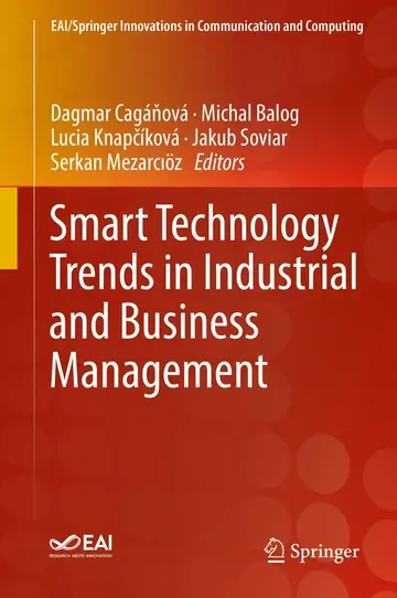 Cover of Smart Technology Trends in Industrial and Business Management