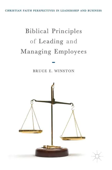 Cover of Biblical Principles of Leading and Managing Employees
