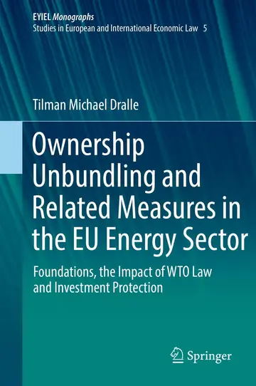 Cover of Ownership Unbundling and Related Measures in the EU Energy Sector