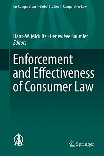 Cover of Enforcement and Effectiveness of Consumer Law