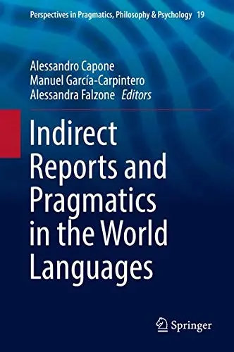 Cover of Indirect Reports and Pragmatics in the World Languages