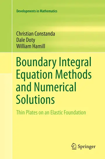 Cover of Boundary Integral Equation Methods and Numerical Solutions