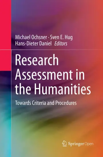 Cover of Research Assessment in the Humanities
