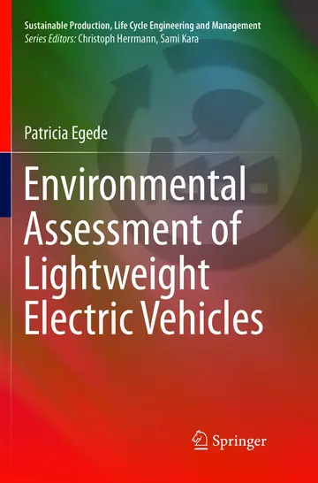 Cover of Environmental Assessment of Lightweight Electric Vehicles