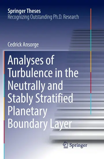 Cover of Analyses of Turbulence in the Neutrally and Stably Stratified Planetary Boundary Layer