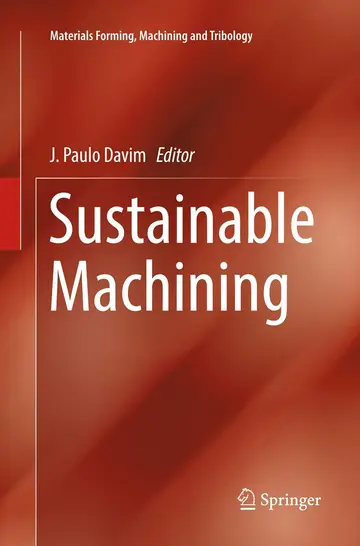 Cover of Sustainable Machining