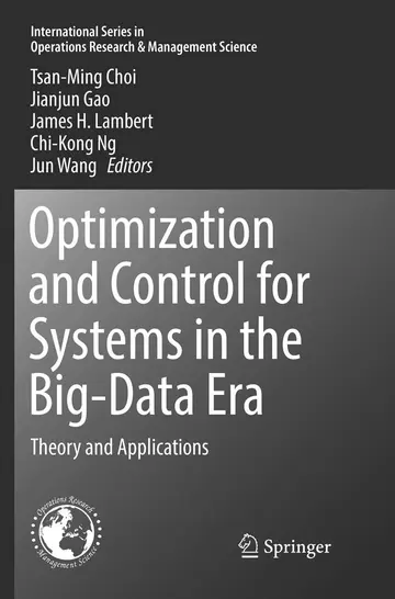 Cover of Optimization and Control for Systems in the Big-Data Era