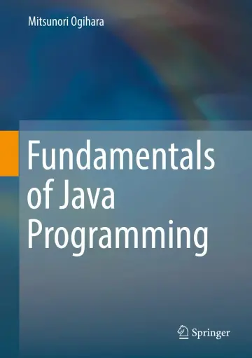 Cover of Fundamentals of Java Programming