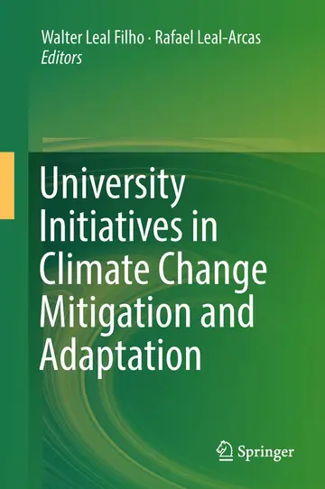 Cover of University Initiatives in Climate Change Mitigation and Adaptation