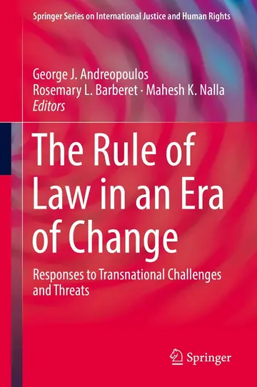 Cover of The Rule of Law in an Era of Change