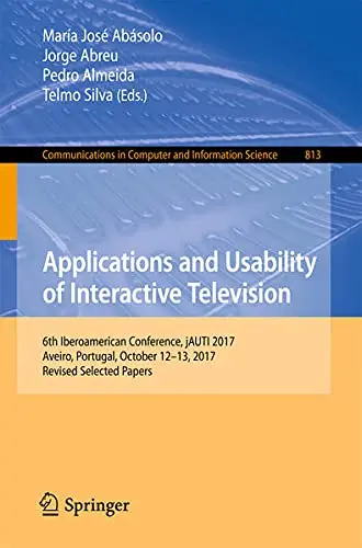 Cover of Applications and Usability of Interactive Television